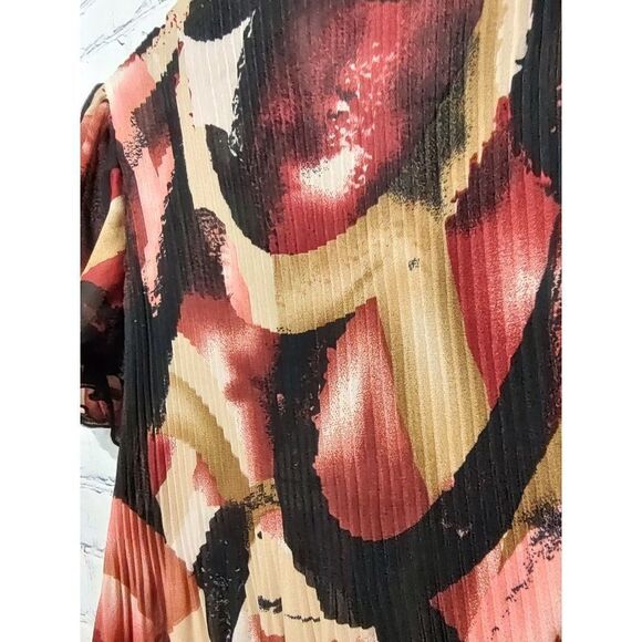 Sere Nade chiffon sheer buttoned blouse medium - Picture 4 of 5